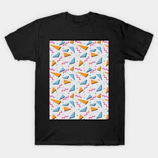 80s 90s Party Pattern T-Shirt